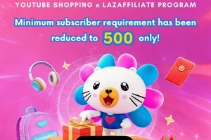🚀 [EXCLUSIVE] August LazAffiliate x YouTube Shopping Incentive!