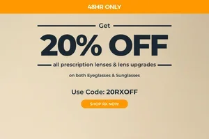 25% off lenses on your next pair