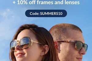 Sun's out, shades on