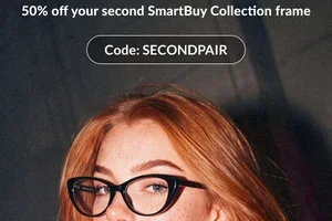 No tricks, just up to 60% off frames