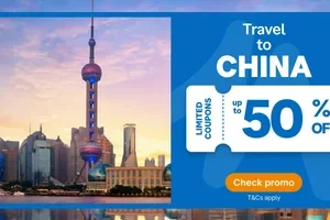 🇨🇳 Up to 50% off your China trip!
