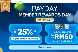 🔓 Payday Members Day LIVE: Up to 25% Off + RM50 Instant Cashback!