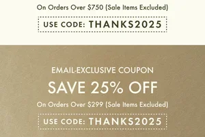 Your Exclusive 30% OFF, Just for You This Thanksgiving