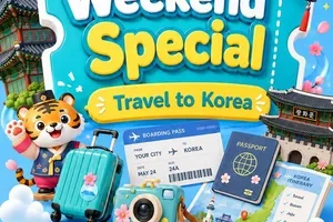 🥳 Weekend Special: Travel to Korea!