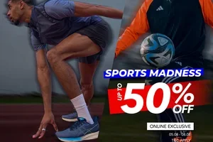 50% OFF Sports Madness🤩