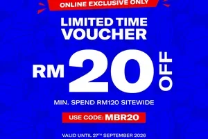 Members Get RM20 OFF! 🛍️ 