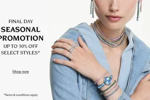 FINAL CALL: up to 30% off select styles*