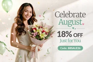 18% off 🎉 August is full of reasons to celebrate