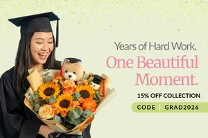 🎓 15% off the graduation collection