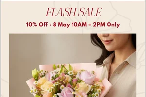 ⚡ 4-hour flash sale — 10% off starts at 10AM