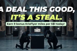 S$20 off OR +9 bonus miles per S$1