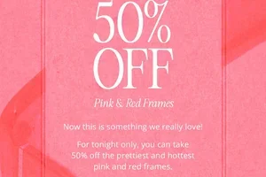 50% Off Your Pick 🩷❤️ Tonight Only!