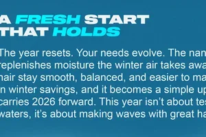 Winter hair fix. New year savings. ❄️