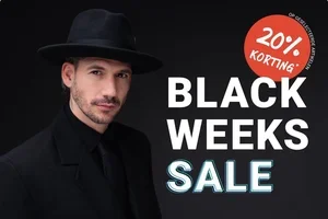 Onze Black Weeks gaan van start! 🖤📣 Neem 20% korting mee op geselecteerde artikelen