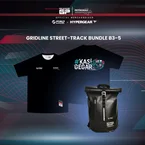 Gridline Street-Track Bundle B/C-5 (Premium Cotton Tee + PSIC Dry Pac Aero)