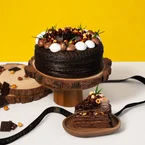 Callebaut Hazelnut Dark Chocolate Crepe Cake