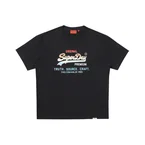 1985 Gradient Vintage Logo T-Shirt - Black