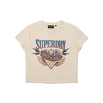 W Crop Heart Half T-Shirts