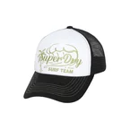 Surf Mesh Trucker Ball Cap - Black