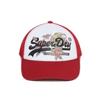 Tiger Mesh Trucker Ball Cap - Red