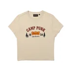 W Crop Camp Half T-Shirt