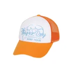 Surf Mesh Trucker Ball Cap - Orange