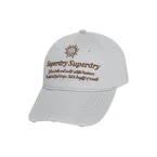 Vintage Embroidery Ball Cap - Grey