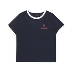 W Summer Ringer T-Shirt - D/Navy