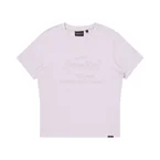 W Logo Embossed T-Shirt