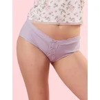 Cotton Blend Hiphugger Panty