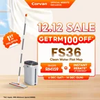 [NEW ARRIVAL] Corvan ACTIVEWASH Flat Mop FS36