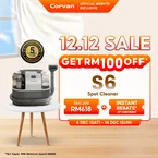 Corvan Spot Cleaner S6 - Carpet & Upholstery Cleaning with TurboDry System