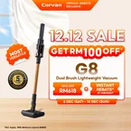 Corvan Cordless Vacuum Dual-Brush Efficiency FlexiGlide G8