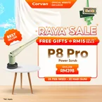 Corvan P8 Pro PowerScrub: Dual-Speed Scrubbing, Multiple Pads & Brushes