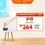 Corvan Power Scrub P8 - Scrub, Polish and Wax with dual speed SuperTorque technology
