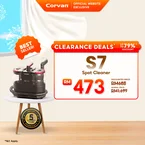Corvan Spot Cleaner S7 - Carpet & Upholstery Cleaning with ProExtract System