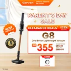 Corvan Cordless Vacuum Dual-Brush Efficiency FlexiGlide G8
