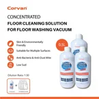 [Triple Pack] Corvan Floor Cleaning Solution - Suitable for Floor Washing Vaccum (500ml)
