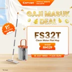 [NEW ARRIVAL] Corvan ACTIVEWASH Flat Mop FS32T