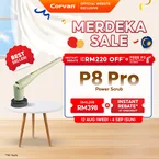 Corvan P8 Pro PowerScrub: Dual-Speed Scrubbing, Multiple Pads & Brushes