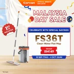 [NEW ARRIVAL] Corvan ACTIVEWASH Flat Mop FS36T