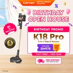 Corvan 2 In 1 Cordless Vacuum Cleaner & Cordless Mop K18 Pro