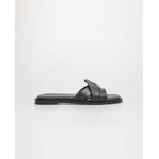 Tomaz YX185 Ladies Crossover Sandals (Black)