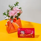Petite Muse Gift Set (Twilly Bag with Flowers & Lindt Chocolate)