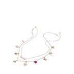 Aldo Lovecharmed Women's Necklace - Red