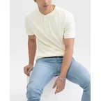 Men Short Sleeve Henley Tee