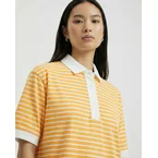 Women Stripes Polo T-Dress