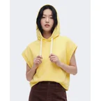 Women Urban Edge Sleeveless Hoodie