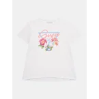 JUNIOR GIRL - FLORAL PRINT T-SHIRT
