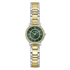 MELODY  P SLV & GLD CS W/ CRYS / SUN GREEN DL / P SLV & GLD BRCT